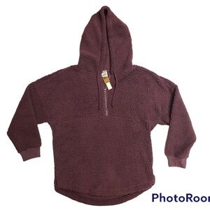 PINK Victoria’s Secret Sherpa Hoodie NWT